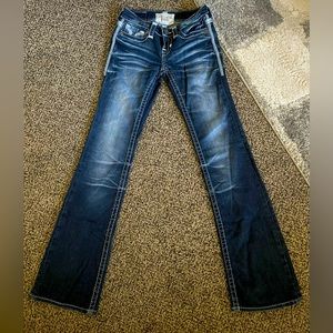 Big Star Liv Bootcut Jeans 24 x 32 Great Condition